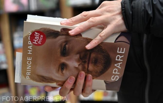 Foto: Agerpres/Cartea lui Harry bestseller? Mii de români şi-au cumpărat deja cartea