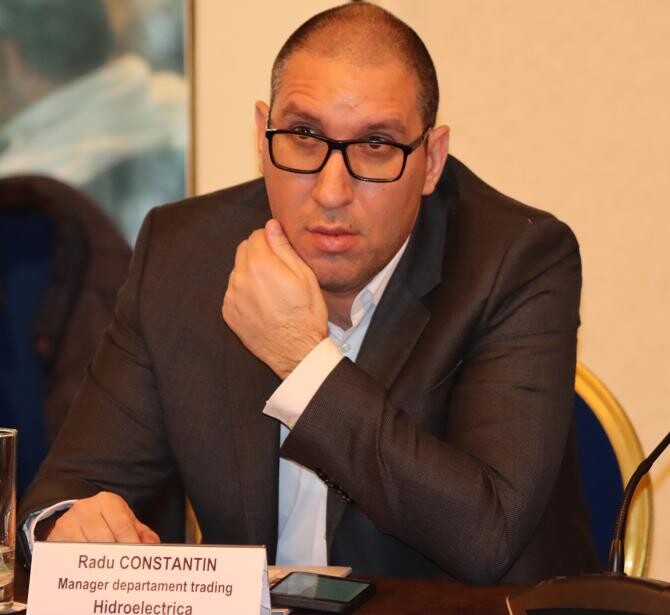 Radu Constantin, manager al departamentului de trading al Hidroelectrica