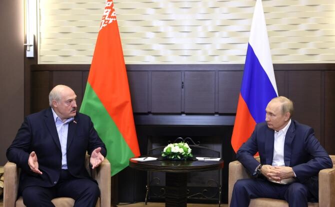 Putin și Lukașenko vor să facă front comun împotriva sancțiunilor UE / Foto: Kremlin.ru