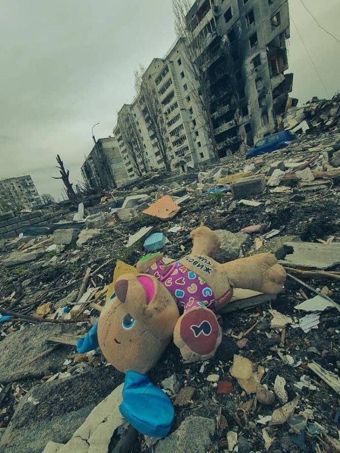 Bombardamente ale ocupantului rus asupra populației civile din Ucraina. Foto: Statul Major al Forțelor Ucrainene 