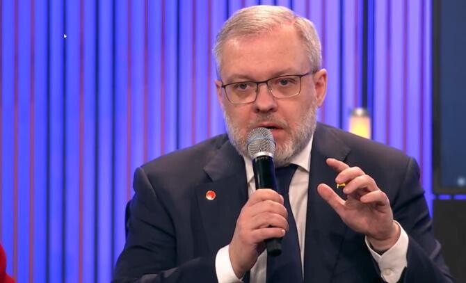 Ministrul ucrainean al Energiei, German Galușcenko. Sursa YouTube:  Міністерство енергетики України
