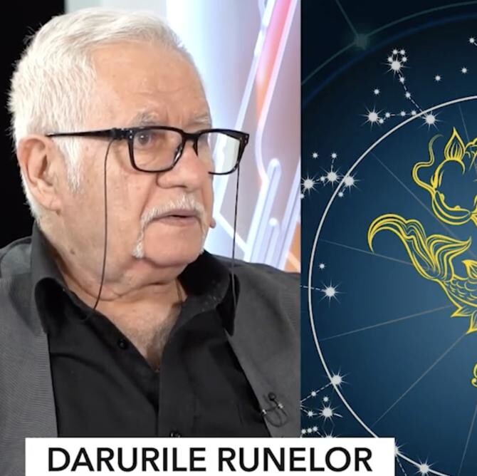 captură video/ Mihai Voropchievici, numerolog, horoscopul runelor