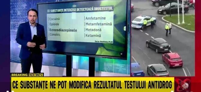 Ce sunt medicamentele luate de Ana Morodan și cum pot afecta capacitatea de a conduce. Ce alte substanțe pot modifica rezultatul testului / Foto: Captură video Realitatea Plus