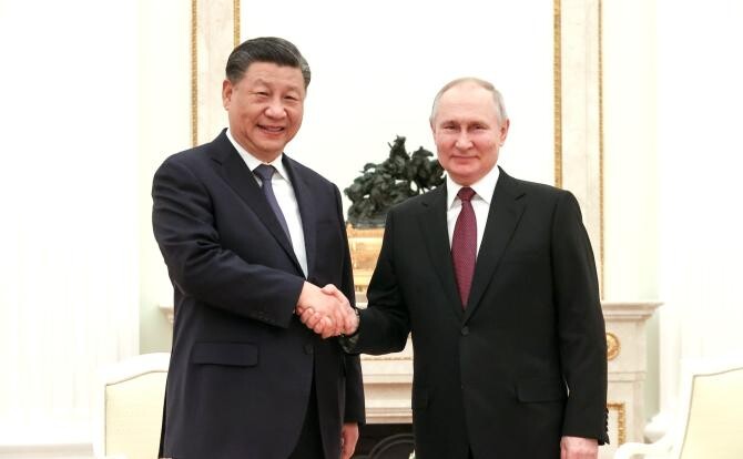 Xi Jinping a ajuns în Rusia. Prima fotografie publicată de Kremlin / Foto: Kremlin.ru