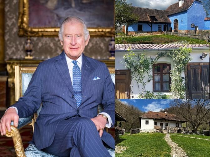 Regele Charles și casele din Romania - Foto: Giorgi Ichim & Instagram @theroyalfamily