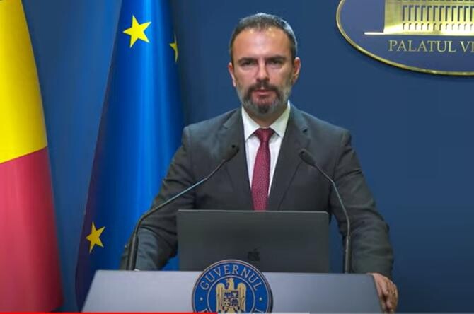 Dan Carbunaru., captura video Guvernul României