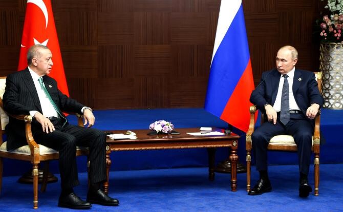 Recep Tayyip Erdogan se laudă că are o "relație specială" cu Vladimir Putin / Foto: Kremlin.ru