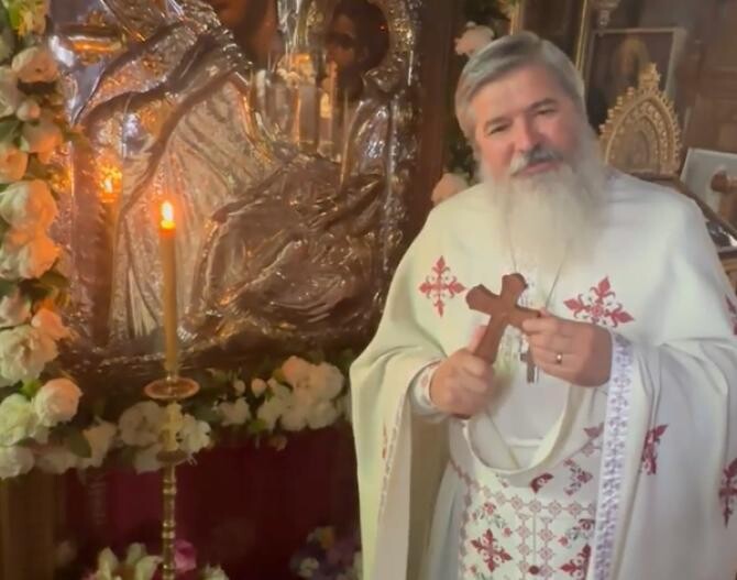 Sursă foto: Captură video Facebook Părintele Vasile Ioana 