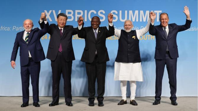 Summitul BRICS din Africa de Sud, august 2023. Photo credit: Russia Ministry of Foreign Affairs