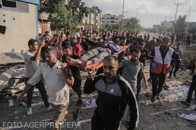 Ce se întâmplă cu românii care nu se află pe lista celor 103 evacuați azi din Fâșia Gaza. MAE, anunț. Chirieac: Este un succes / Foto: Agerpres