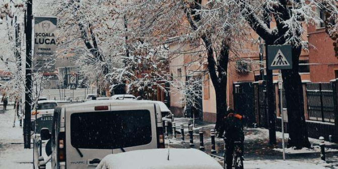 Bucurați-vă de ninsoare! Nu va dura mult. Alina Șerban, ANM: Acest front atmosferic rece este în deplasare destul de rapidă /Foto: Alexandru Mihail Tudor