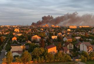 Încă un incendiu în Capitală. Degajări puternice de fum în cartierul Bucureștii Noi - UPDATE
