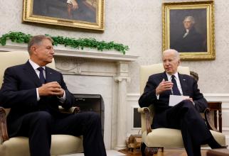 Iohannis, primit de Biden la Casa Albă. Declarații de presă: Lucrăm la programul scutirii de vize, Visa Waiver /video